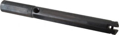 Allied Machine and Engineering - Series B, 1-1/4 to 1-3/4" Diam, 1-1/4" Diam Straight Shank, Spade Drill - 8-1/8" Max Depth, 8-23/32" Body Length, 11-5/8" OAL, Standard Length, Through Coolant - Exact Tooling