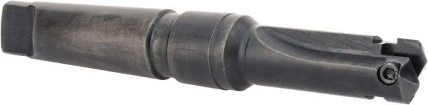 Allied Machine and Engineering - Series A, 31/32 to 1-3/8" Diam, 4MT Taper Shank, Straight Flute Spade Drill - 3" Max Depth, 3-25/32" Body Length, 7-7/8" OAL, Short Length - Exact Tooling