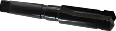 Allied Machine and Engineering - Series C, 1-1/2 to 2-3/8" Diam, 4MT Taper Shank, Straight Flute Spade Drill - 4" Max Depth, 5-1/4" Body Length, 8-7/8" OAL, Short Length - Exact Tooling
