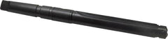 Allied Machine and Engineering - Series B, 1-1/4 to 1-3/4" Diam, 4MT Taper Shank, Straight Flute Spade Drill - 8-1/8" Max Depth, 10-21/32" Body Length, 14-11/16" OAL, Standard Length, Through Coolant - Exact Tooling