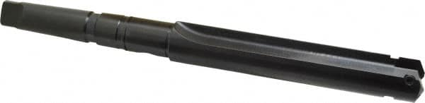 Allied Machine and Engineering - Series C, 1-1/2 to 2-3/8" Diam, 4MT Taper Shank, Straight Flute Spade Drill - 8-1/2" Max Depth, 11-7/16" Body Length, 15-1/16" OAL, Standard Length, Through Coolant - Exact Tooling