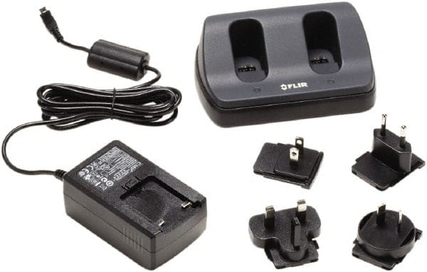 FLIR - Thermal Imaging Battery Charger - Use with FLIR Exx Series Thermal Cameras & FLIR Exxbx Series Thermal Cameras - Exact Tooling