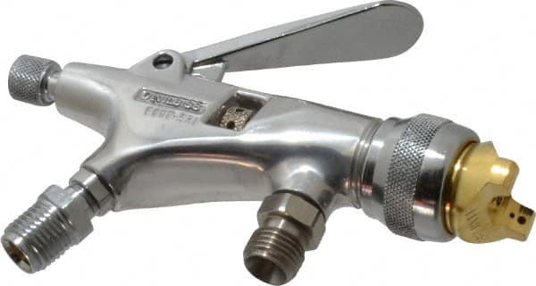 DeVilbiss - High Volume/Low Pressure Paint Spray Gun - 100 Max psi, For High Solids, Industrial Automotive, Waterborne - Exact Tooling