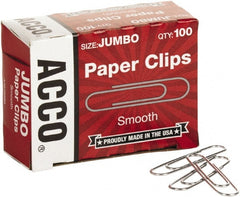 ACCO - 1-3/4" Wide Paper Fastener - Silver - Exact Tooling