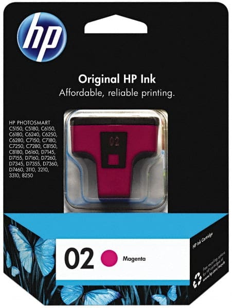 Hewlett-Packard - Magenta Ink Cartridge - Use with HP PhotoSmart 3110, 2110, 3310, 8250, C5150, C6150, C6180, C6240, C6250, C6280, C7150, C7180, C7250, C7280, C8150, C8180, D6160, D7175, D7155, D7160, D7260, D7345, D7355, D7360, D7460 - Exact Tooling