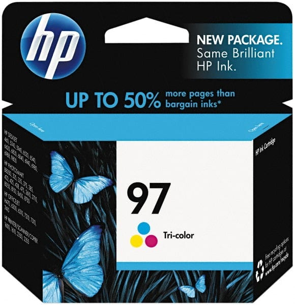 Hewlett-Packard - Cyan, Magenta & Yellow Ink Cartridge - Use with HP Officejet H470, Deskjet 6940 - Exact Tooling
