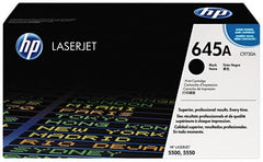 Hewlett-Packard - Black Toner Cartridge - Use with HP Color Laser Jet 5500, 5550 - Exact Tooling