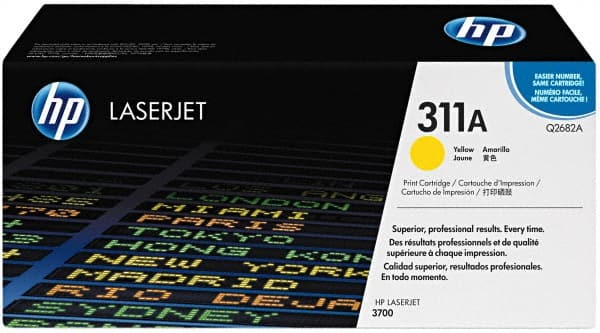 Hewlett-Packard - Yellow Toner Cartridge - Use with HP Color LaserJet 3700 - Exact Tooling