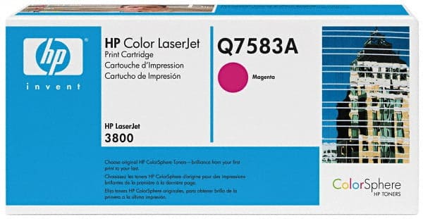Hewlett-Packard - Magenta Toner Cartridge - Use with HP Color LaserJet 3800, CP3505 - Exact Tooling
