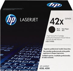 Hewlett-Packard - Black Toner Cartridge - Use with HP LaserJet 4250, 4350 - Exact Tooling