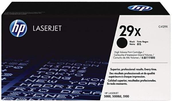 Hewlett-Packard - Black Toner Cartridge - Use with HP Laser Jet 5000, 5100 - Exact Tooling