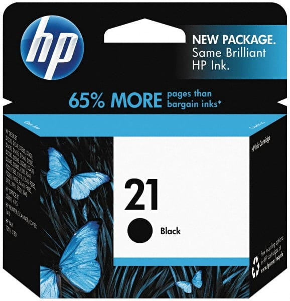 Hewlett-Packard - Black Ink Cartridge - Use with HP Deskjet D2230, D2345, D2360, D2430, D2445, D2460, F340, F380, F2140, F2180, F2240 - Exact Tooling