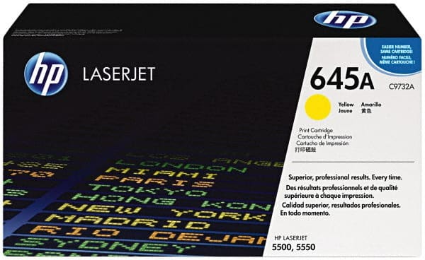Hewlett-Packard - Yellow Toner Cartridge - Use with HP Color Laser Jet 5500, 5550 - Exact Tooling