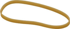 Alliance - 3 Inch Circumference, 1/8 Inch Wide, Pale Crepe Gold Rubber Band Strapping - 1,100 Pieces - Exact Tooling