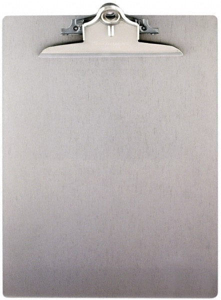 Saunders - 13-1/4 Inch Long x 9 Inch Wide x 1-3/4 Inch High, Clip Board - Silver - Exact Tooling