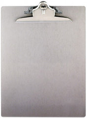 Saunders - 13-1/4 Inch Long x 9 Inch Wide x 1-3/4 Inch High, Clip Board - Silver - Exact Tooling
