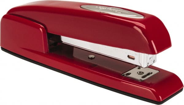 Swingline - 20 Sheet Full Strip Desktop Stapler - Red - Exact Tooling