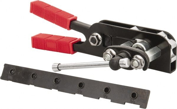 Value Collection - 3/16 to 5/8" Pipe Capacity, Flaring Tool Kit - 6 Pieces, Cuts Copper - Exact Tooling