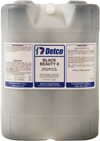 Detco - 5 Gal Container Finish - Use on Resilient Flooring - Exact Tooling