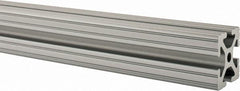 80/20 Inc. - 48 Inches Long x 1-1/2 Inches Wide x 1-1/2 Inches High, T Slotted Aluminum Extrusion - 1.154 Square Inches, Clear Anodized Finish - Exact Tooling