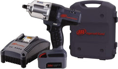 Ingersoll-Rand - 1/2" Drive 20 Volt Pistol Grip Cordless Impact Wrench & Ratchet - 1,900 RPM, 2,300 BPM, 780 Ft/Lb Torque, 1 Lithium-Ion Battery Included - Exact Tooling