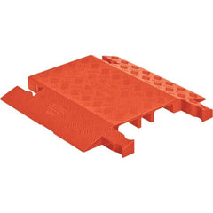 Checkers - On Floor Cable Covers Cover Material: Polyurethane Number of Channels: 3 - Exact Tooling