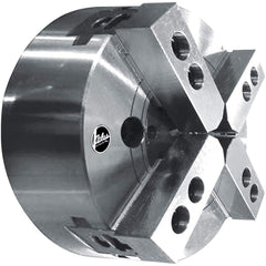 Atlas Workholding - 4 Jaw 8" Diam A-6 Lathe Chuck - Exact Tooling