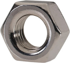 Value Collection - M7x1.00 Metric Coarse Stainless Steel Right Hand Hex Nut - 11mm Across Flats, 5.5mm High, Uncoated - Exact Tooling