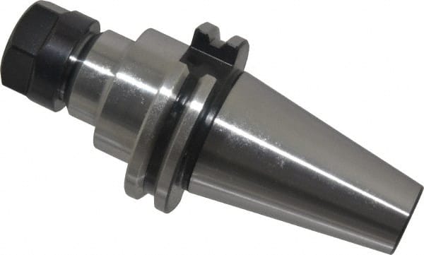 Parlec - 1mm to 13mm Capacity, 3.12" Projection, CAT40 Taper Shank, ER20 Collet Chuck - 5.81" OAL - Exact Tooling