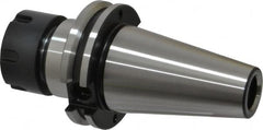 Parlec - 1mm to 16mm Capacity, 2.62" Projection, CAT40 Taper Shank, ER25 Collet Chuck - 5.31" OAL - Exact Tooling