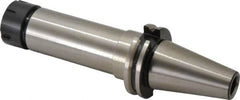 Parlec - 1mm to 16mm Capacity, 6.12" Projection, CAT40 Taper Shank, ER25 Collet Chuck - 8.81" OAL - Exact Tooling
