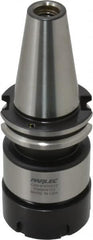 Parlec - 3mm to 30mm Capacity, 4.12" Projection, CAT40 Taper Shank, ER40 Collet Chuck - 6.81" OAL - Exact Tooling