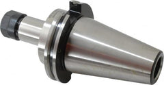 Parlec - 1mm to 13mm Capacity, 4.12" Projection, CAT50 Taper Shank, ER20 Collet Chuck - 8.12" OAL - Exact Tooling
