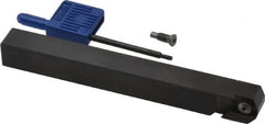 NTK - CTP, Left Hand Cut, 12mm Max Workpc Diam, CTP Insert, Indexable Cutoff Toolholder - 0.217 Max Depth of Cut, 1/2" Shank Width, 1/2" Shank Height, 120mm OAL - Exact Tooling