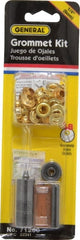 General - 52 Piece Grommet Kit - 1/4" ID - Exact Tooling