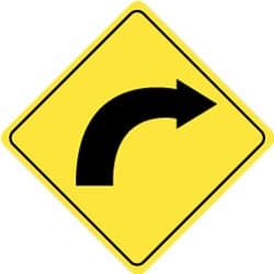 NMC - "Left Arrow", 24" Wide x 24" High, Aluminum Traffic Control Signs - 0.08" Thick, Black on Yellow, High Intensity Reflectivity, Diamond, Post Mount - Exact Tooling