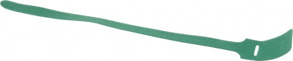 SpeedTech - 15" Long Green Nylon & Polyethylene Hook & Loop Strap - 50 Lb Tensile Strength - Exact Tooling