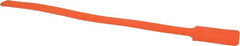 SpeedTech - 15" Long Orange Nylon & Polyethylene Hook & Loop Strap - 50 Lb Tensile Strength - Exact Tooling