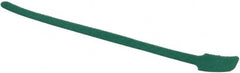 SpeedTech - 11" Long Green Nylon & Polyethylene Hook & Loop Strap - 40 Lb Tensile Strength - Exact Tooling