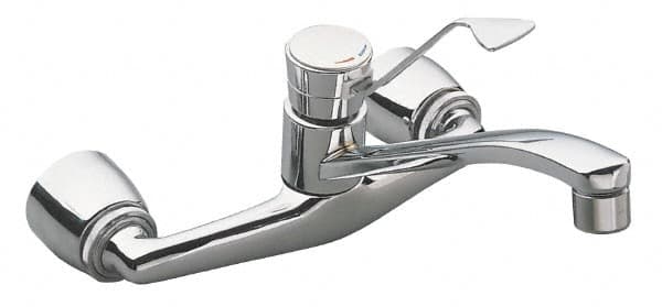 Moen - Wall Mount, Kitchen Faucet with Spray - One Handle, Lever Handle, Standard Spout - Exact Tooling