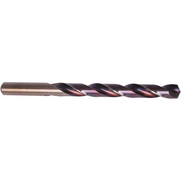 Precision Twist Drill - 31/64" 135° High Speed Steel Jobber Drill - Exact Tooling