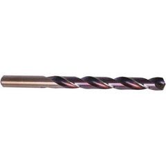 Precision Twist Drill - 31/64" 135° High Speed Steel Jobber Drill - Exact Tooling