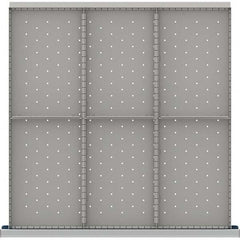 LISTA - 6-Compartment Drawer Divider Layout for 3.15" High Drawers - Exact Tooling