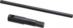 Interstate - 4, 5" Chuck Diam Compatibility, Lathe Chuck Key - 3-1/8" Body Length, 3/8" Actual Key Square Size - Exact Tooling