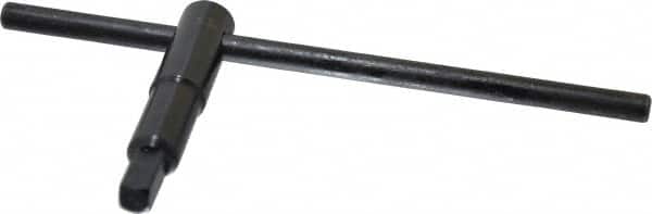 Interstate - 5" Chuck Diam Compatibility, Lathe Chuck Key - 3-1/8" Body Length, 5/16" Actual Key Square Size - Exact Tooling