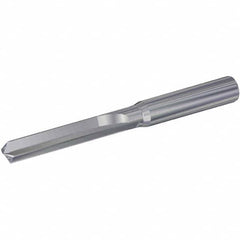 Kennametal - 10.5mm, 130° Point, Solid Carbide Straight Flute Drill Bit - Exact Tooling