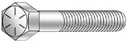 Armor Coat - 3/8-24 UNF, 2-3/4" Length Under Head Hex Head Cap Screw - Partially Threaded, Grade 8 Steel, 9/16" Hex - Exact Tooling
