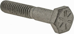 Armor Coat - 1/4-20 UNC, 1-1/2" Length Under Head Hex Head Cap Screw - Partially Threaded, Grade 8 Steel, 7/16" Hex - Exact Tooling