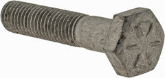 Armor Coat - 1/4-28 UNF, 1-1/4" Length Under Head Hex Head Cap Screw - Partially Threaded, Grade 8 Steel, 7/16" Hex - Exact Tooling