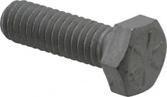 Armor Coat - 5/16-18 UNC, 1" Length Under Head Hex Head Cap Screw - Fully Threaded, Grade 8 Steel, 1/2" Hex - Exact Tooling